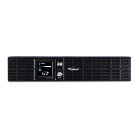 CyberPower OR1500PFCRT2U User manual
