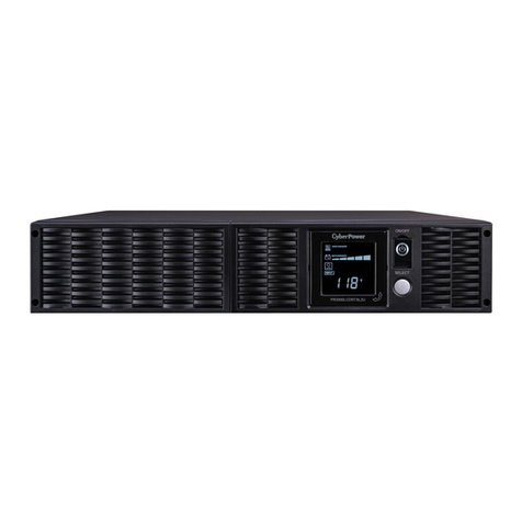 CyberPower PR3000LCDRTXL2U User manual