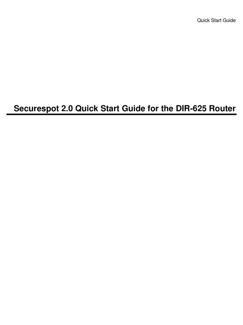 D-Link DIR-625 Router User manual