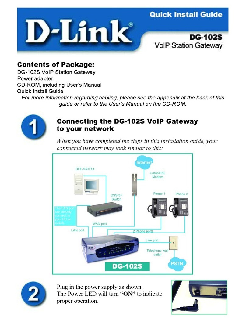D-Link DG-102S User manual D-Link DG-102S User manual