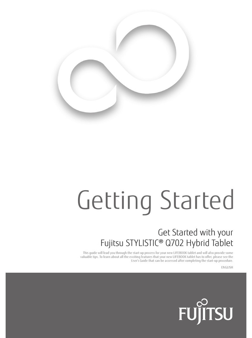 Fujitsu Stylistic Q702 User manual