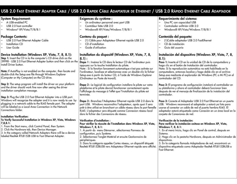 Cables to Go 39998 Specifications