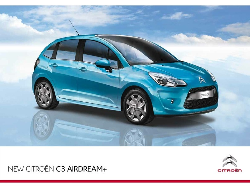 CITROEN C3 AIRDREAM+ Operating and installation instructions CITROEN C3 AIRDREAM+ Operating and installation instructions