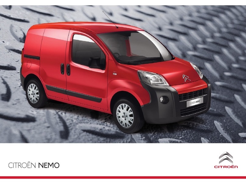 CITROEN NEMO Operating and installation instructions CITROEN NEMO Operating and installation instructions