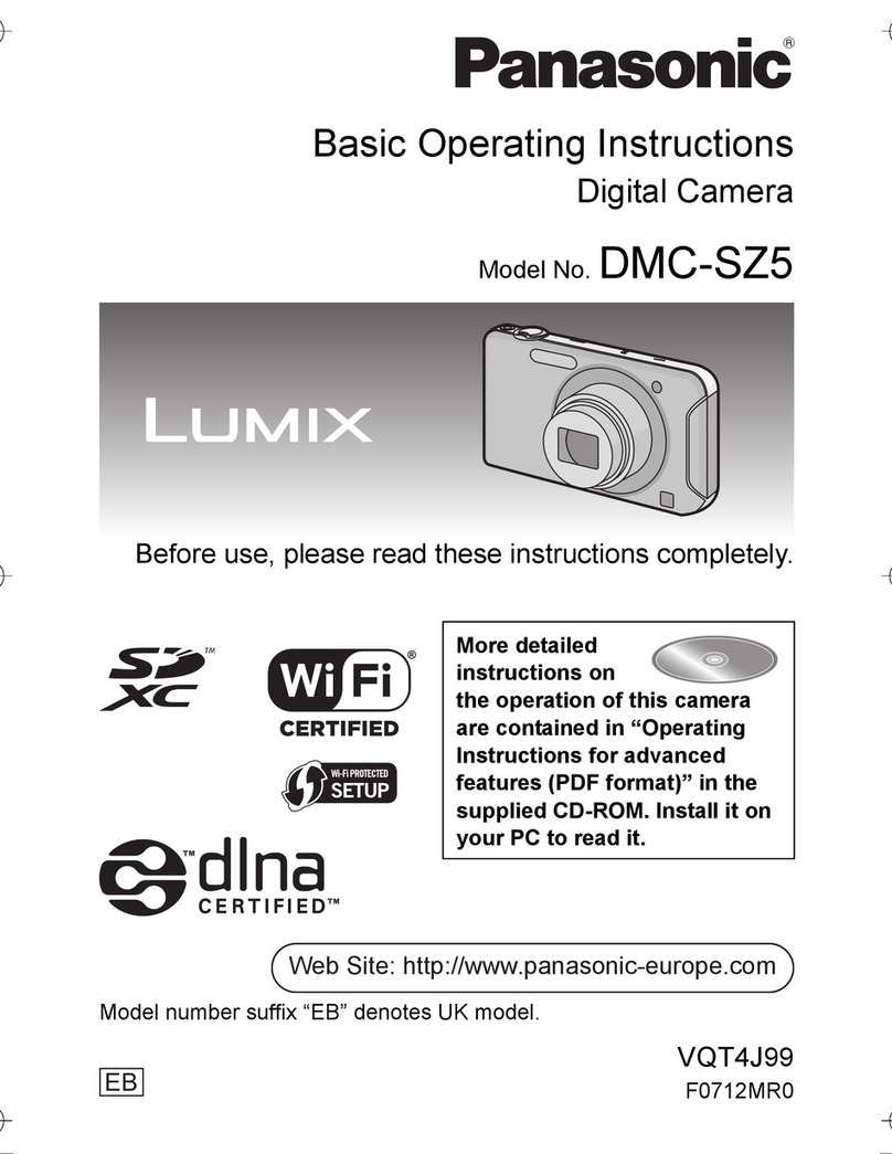 Panasonic Lumix DMC-SZ5 User manual