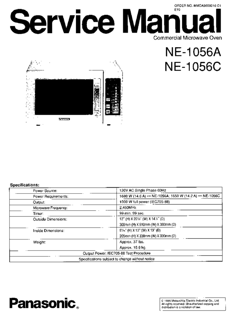 Panasonic NE-1056C Service manual