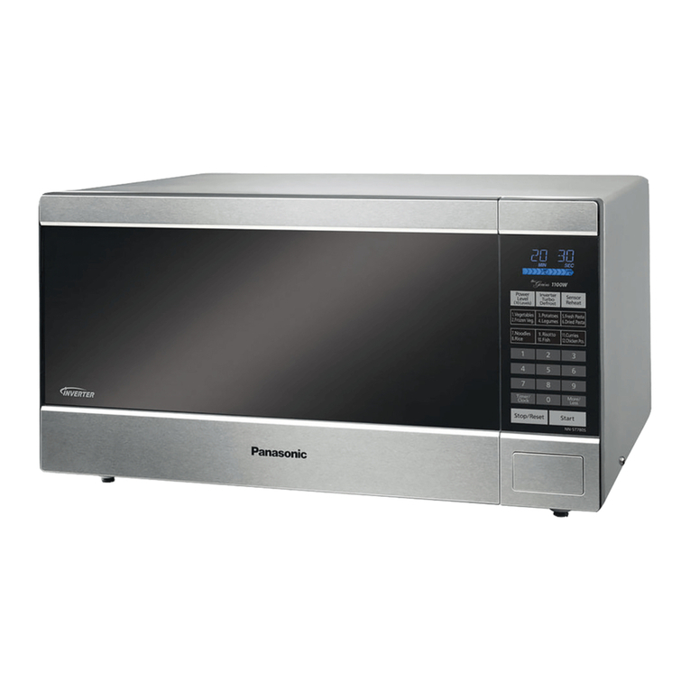 Panasonic NN-ST680S Use and care manual