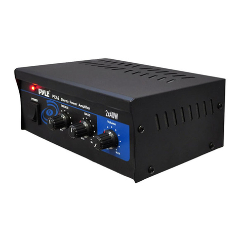 Pyle Pro PCA2 User manual