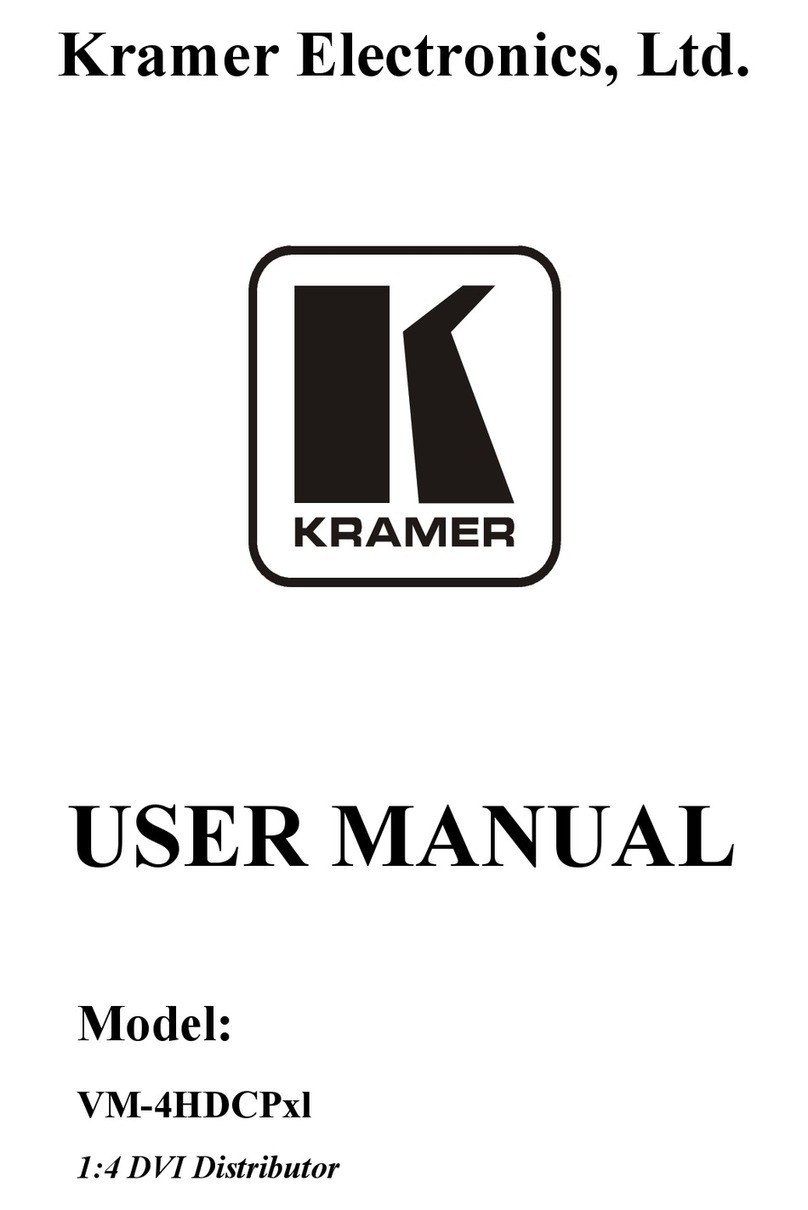 Kramer VM-4HDCPxl user manual