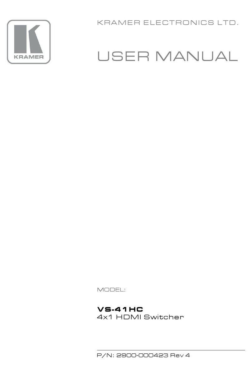 Kramer VS-41HC user manual