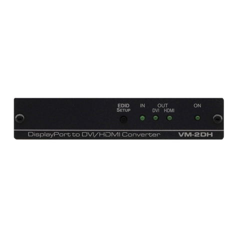 Kramer VM-2DH User manual
