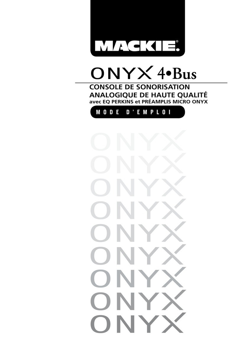 Mackie Onyx 24-4 Assembly instructions