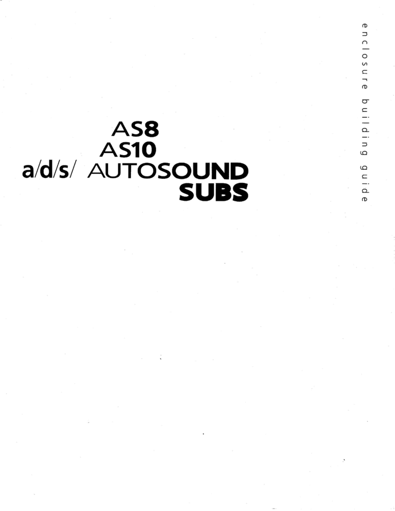 ADS AS8 User manual