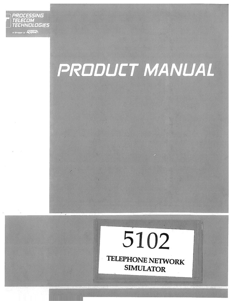 ADTRAN PTT5102 User manual