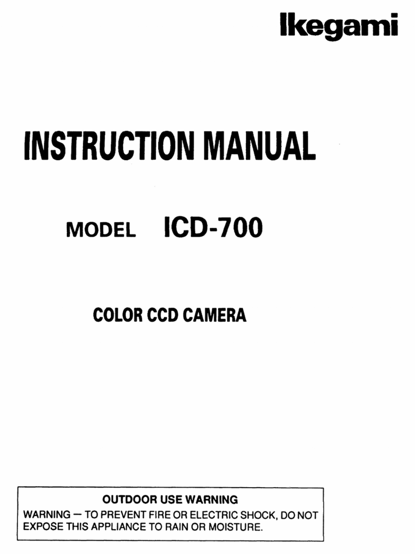 Ikegami ICD-700 User manual