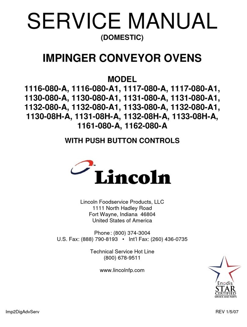 Lincoln 1116-080-A Service manual