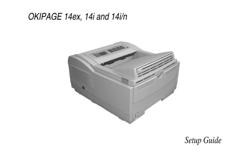 Oki OKIPAGE 14ex User manual
