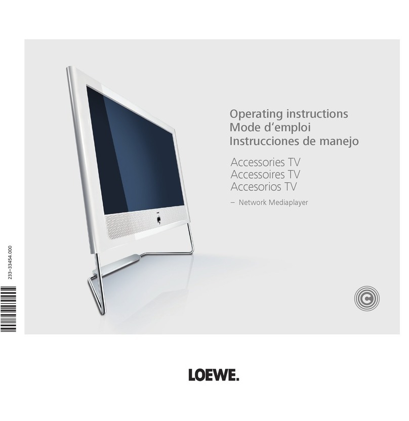 Loewe Network Mediaplayer User manual