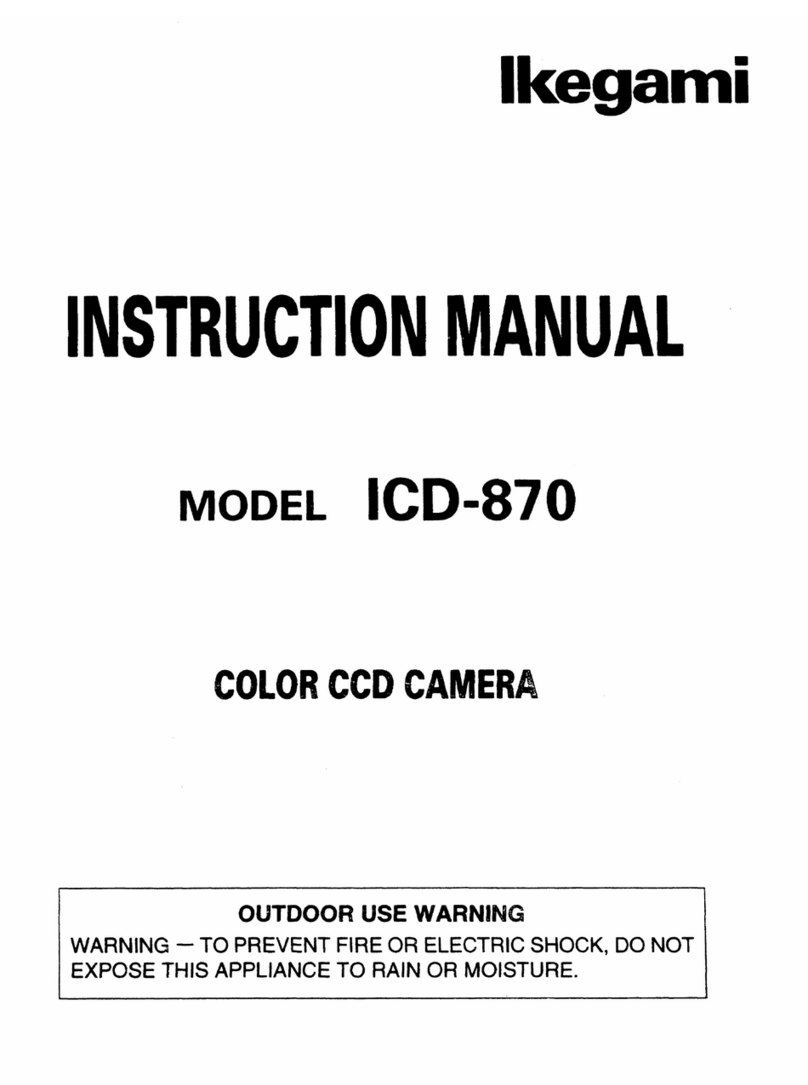 Ikegami ICD-870 Series User manual