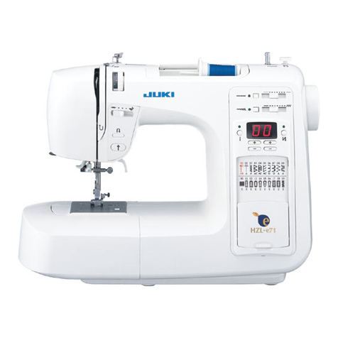 JUKI HZL-E71 User manual JUKI HZL-E71 User manual