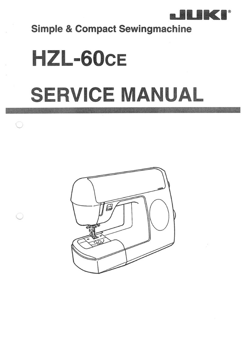 JUKI HZL-60ce User manual