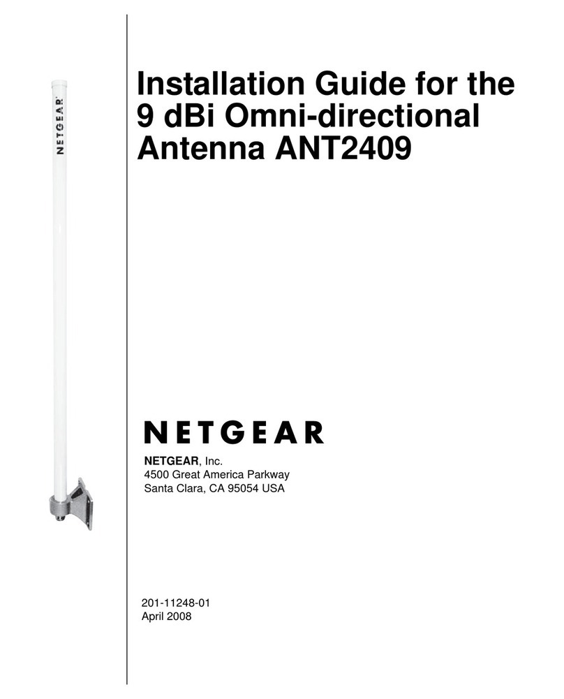 NETGEAR ANT2405 - 5 dBi Omni-directional Antenna installation guide