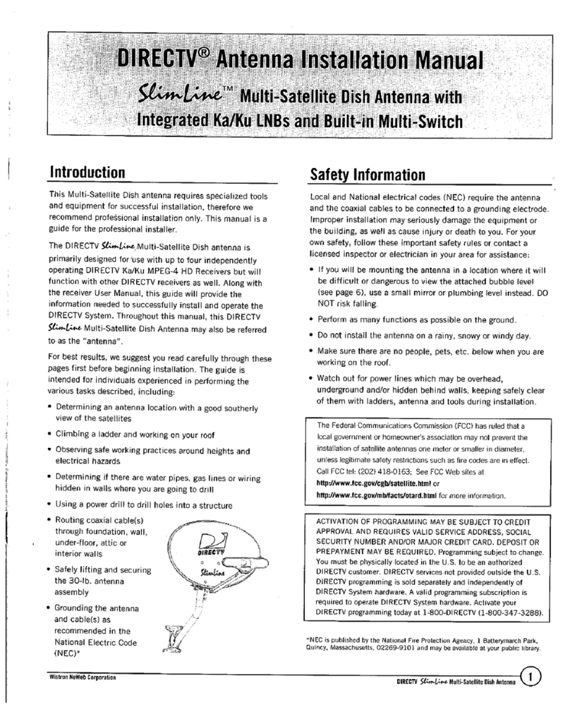 DirecTV SLSPF User manual