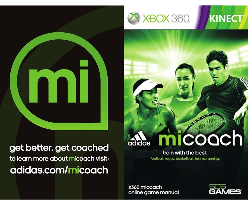 Adidas X360 miCoaCh online game manual Adidas X360 miCoaCh online game manual 