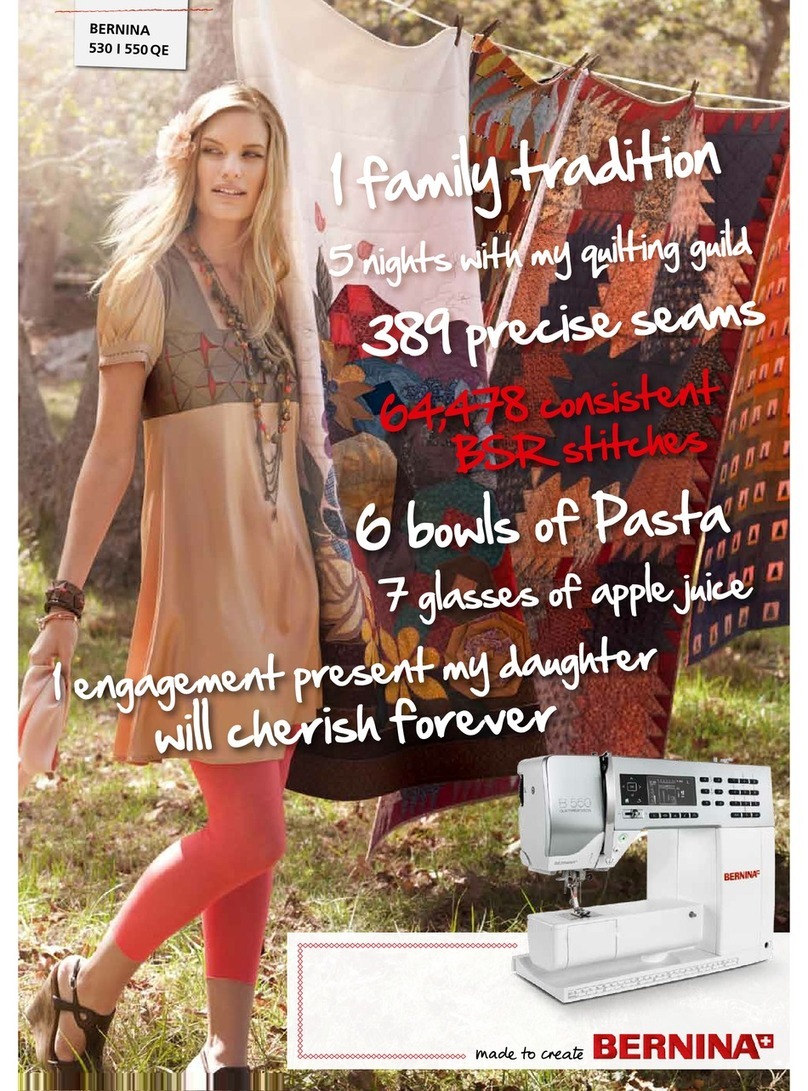 Bernina 530 User manual