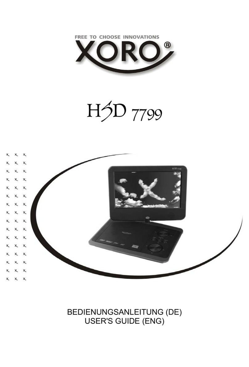 Xoro HSD 7799 user guide