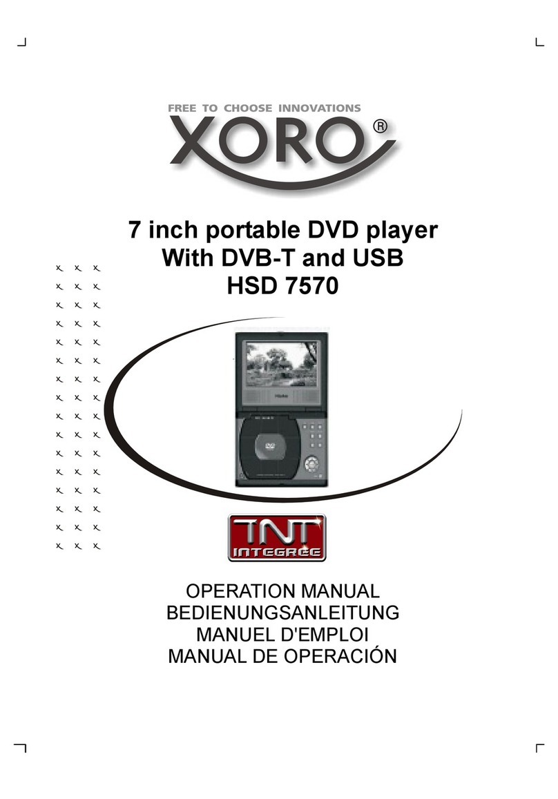Xoro HSD 7570 Operation manual