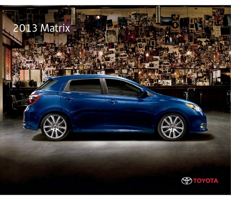 Toyota 2013 Corolla User manual