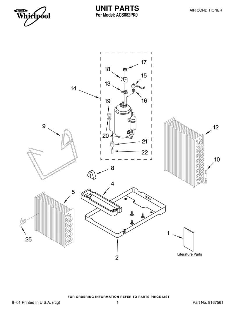 Whirlpool ACS082PK Instruction Manual