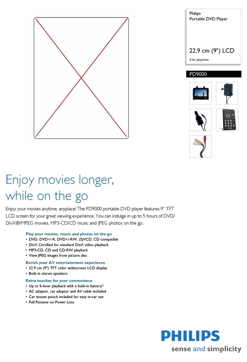 Philips PD9000/07 Specifications