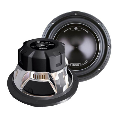 Boss Audio Systems Phantom P12DVC User manual Boss Audio Systems Phantom P12DVC User manual