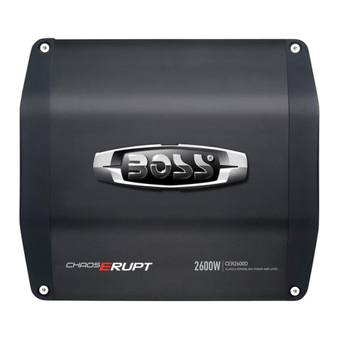 Boss Audio Systems CER2600D User manual Boss Audio Systems CER2600D User manual