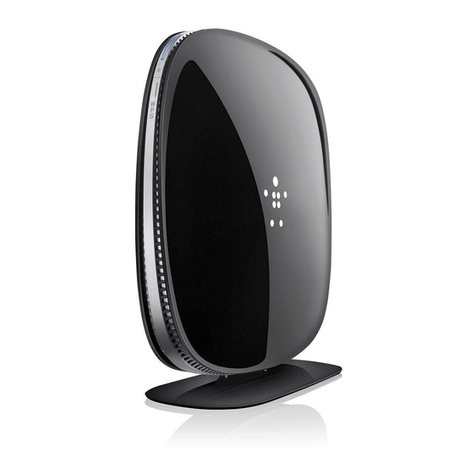 Belkin AC1750 DB User manual