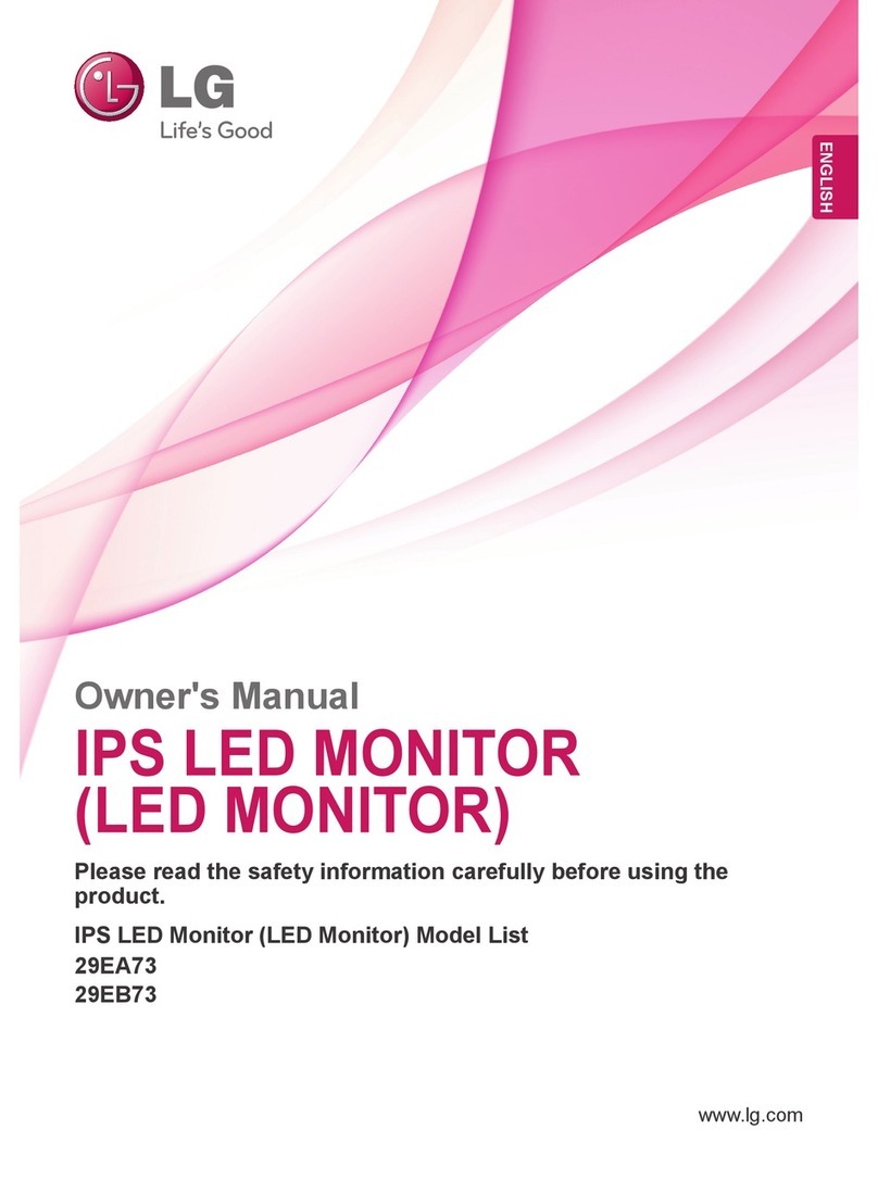 LG 29EA73 owner's manual