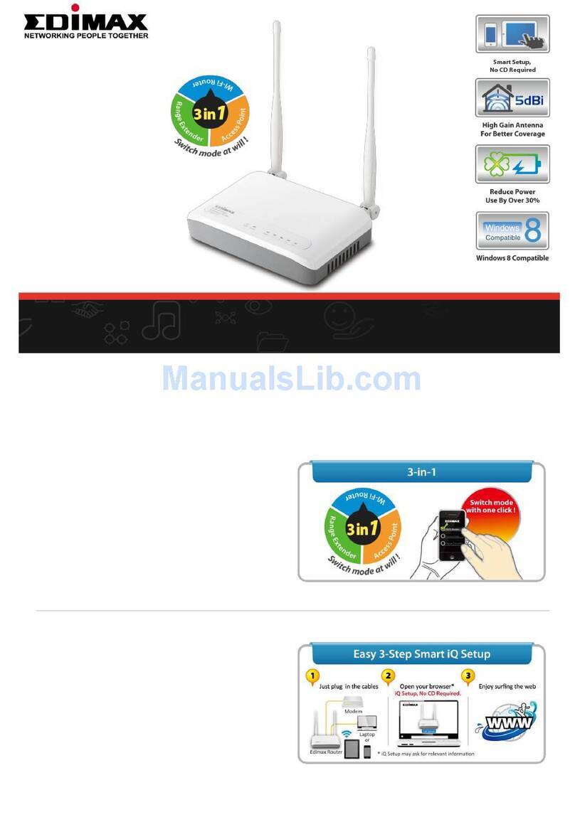 Edimax BR-6428nS V2 Brochure & specs