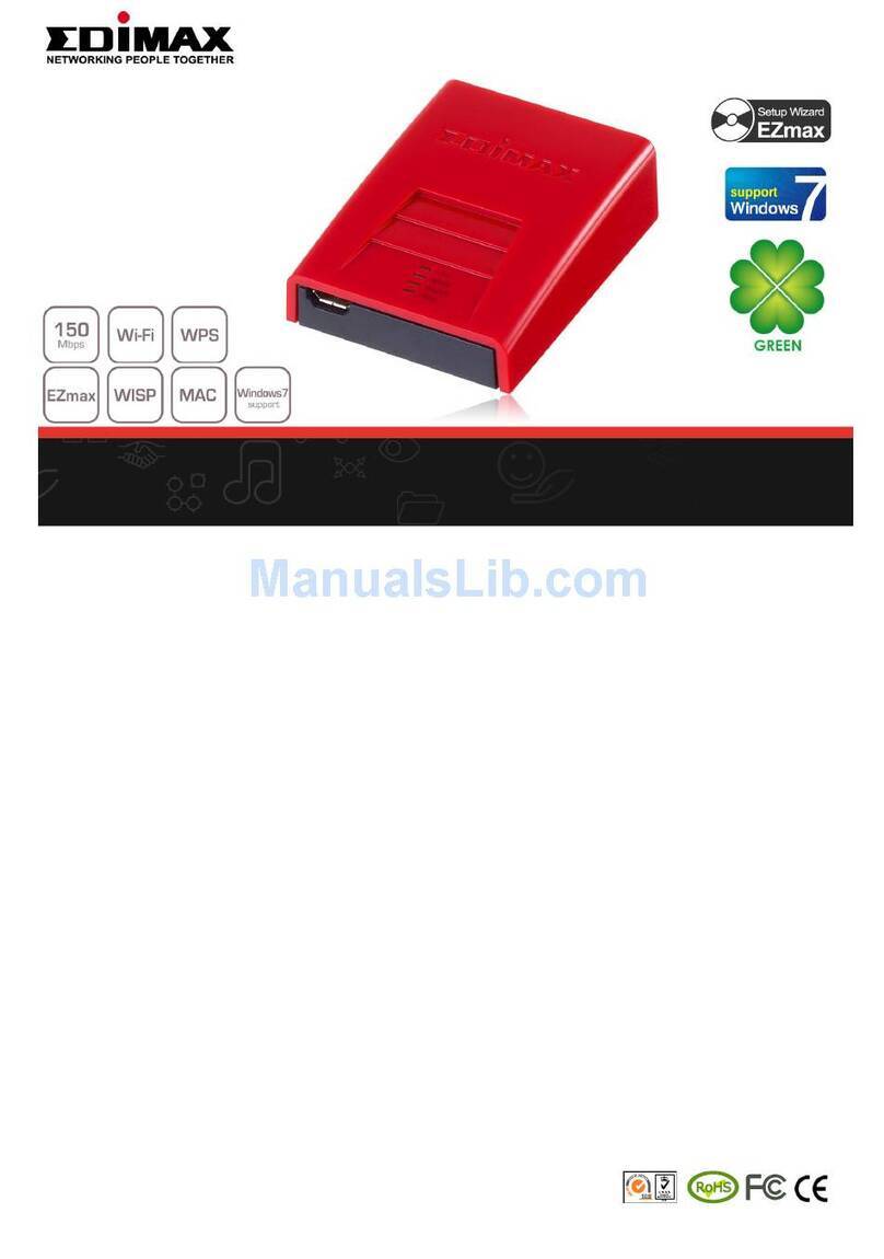 Edimax BR-6258n Nano router User manual