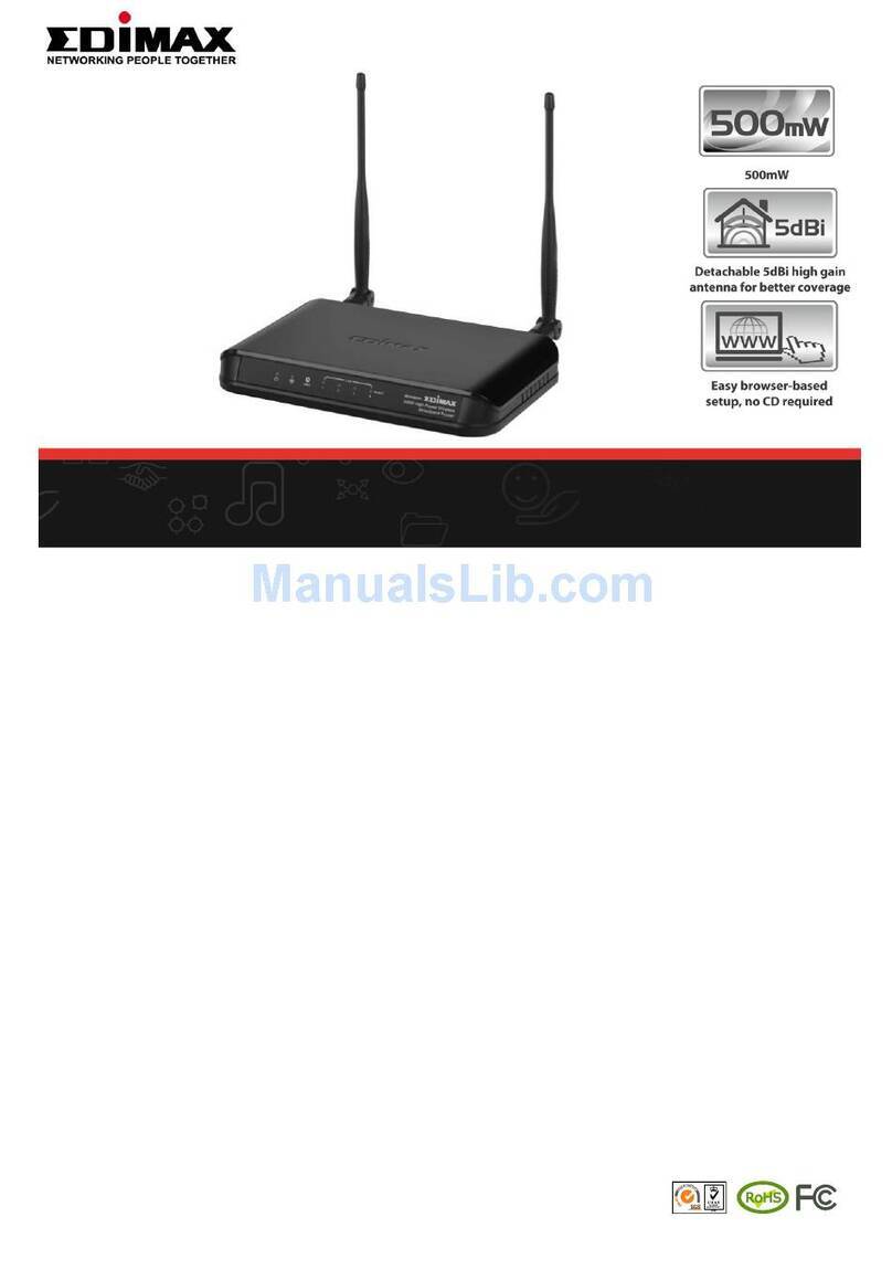Edimax BR-6428HPn User manual