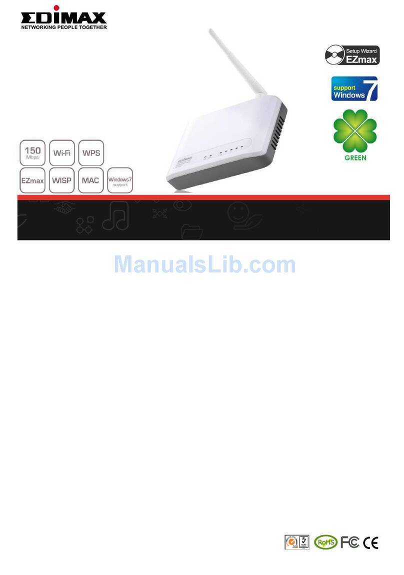 Edimax BR-6228nS User manual Edimax BR-6228nS User manual