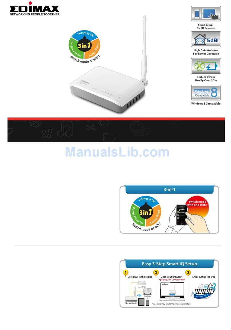 Edimax BR-6228nS V2 Brochure & specs
