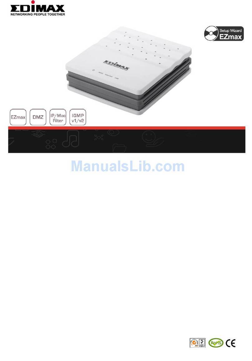 Edimax AR-7211A V2 User manual Edimax AR-7211A V2 User manual