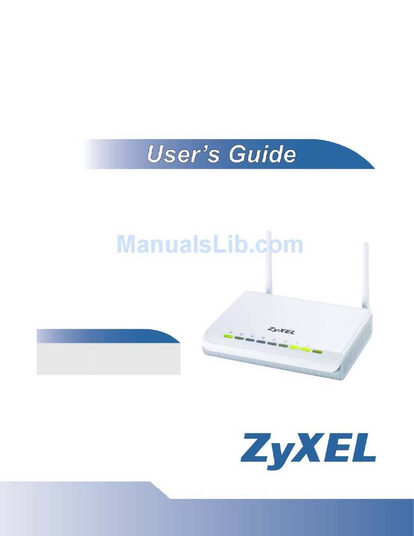 ZyXEL Communications NBG-419N User manual