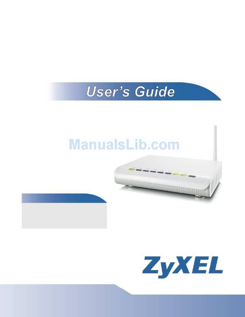 ZyXEL Communications NBG-416N User manual