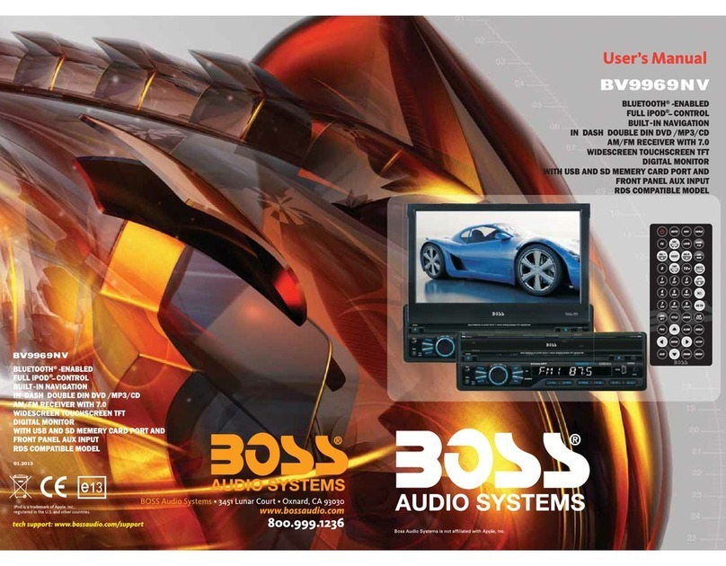 Boss Audio Systems BV9969NY user manual
