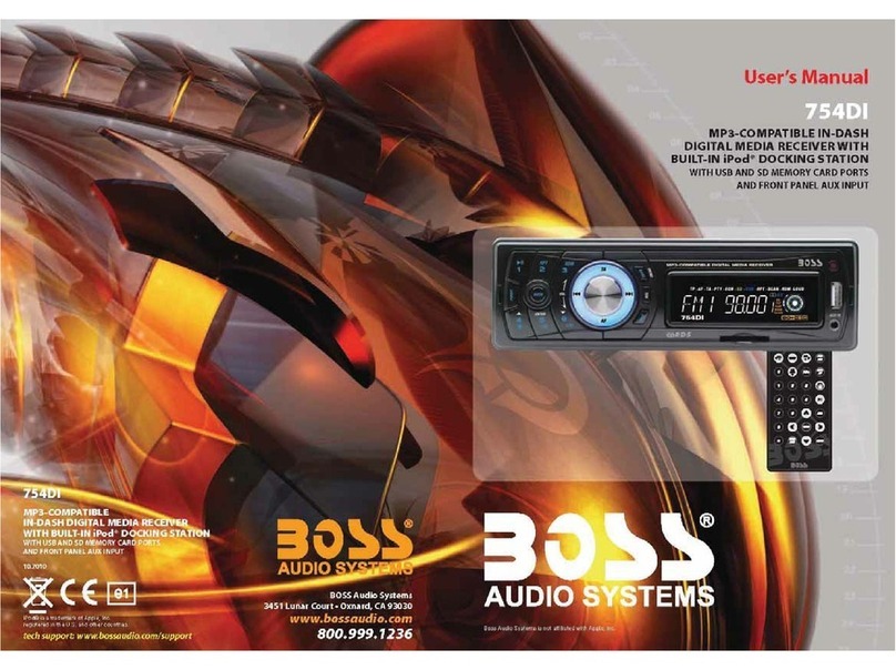 Boss Audio Systems 754DI User manual