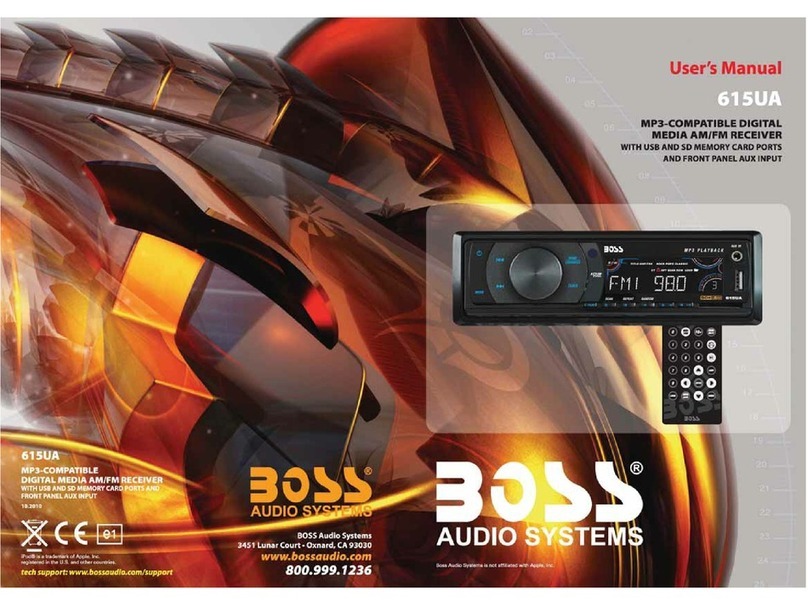 Boss Audio Systems 615UA user manual
