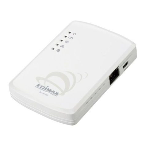 Edimax 3G-6218n Quick install guide